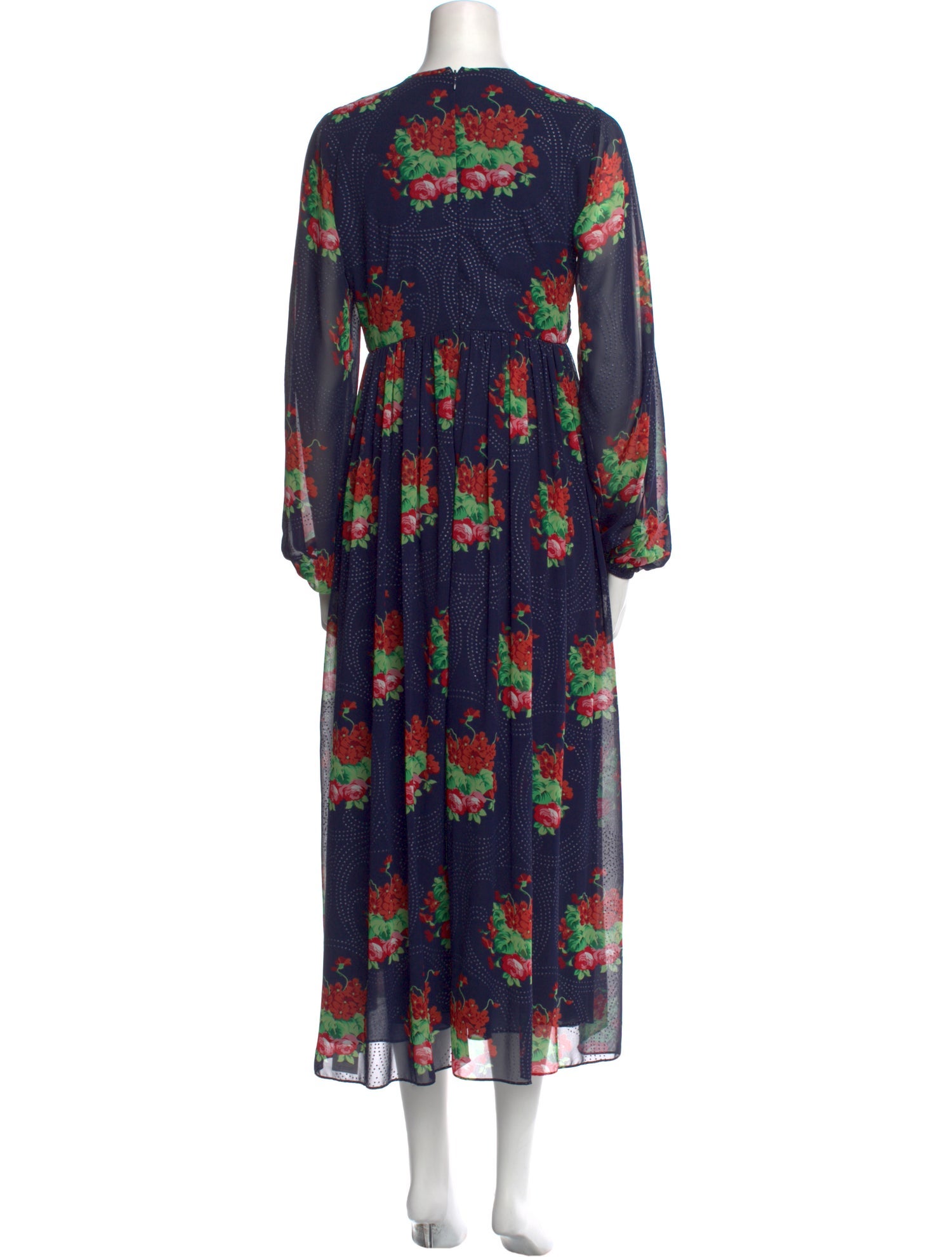 Manoush Floral Print Long Dress